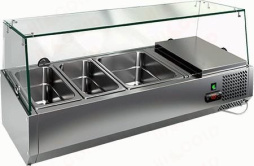 Комплект стекол с креплением для витрины HICOLD VRTG 1390
