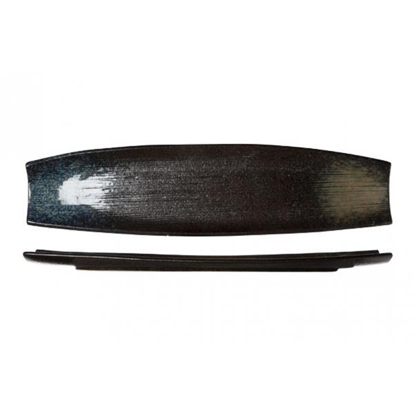 Купить блюдо прямоугольное 51x13 см h 3,5 см, black yoru cosy&trendy black yoru