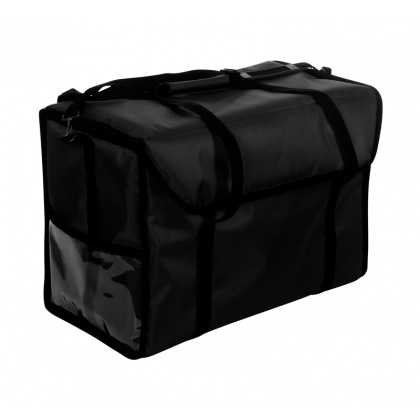 Купить термосумка для обедов 500х250х350 фольгированная черная