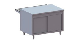 Прилавок нейтральный Apach Chef Line LUN812A