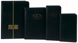 Папка-карта вин зеленая