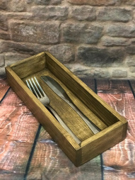 Емкость для подачи столовых приборов 250*100*40 мм. (МП 12) /1/100/