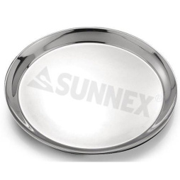 Блюдо круглое d 40,5 см (поднос) нержавеющая сталь SUNNEX