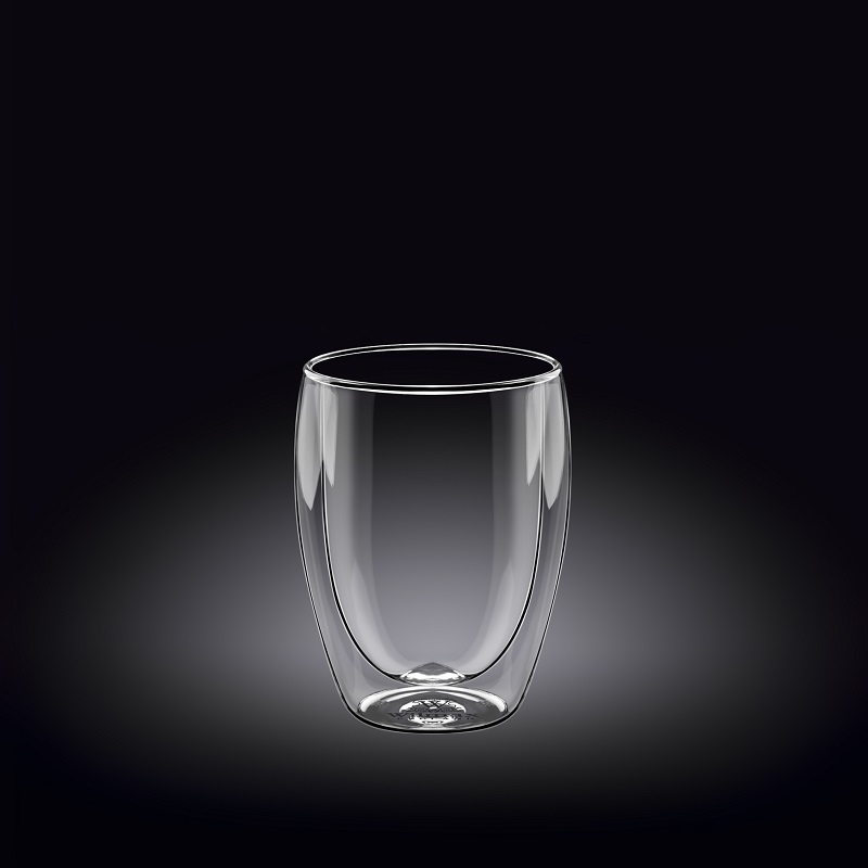 Купить стакан 130 мл. с двойными стенками thermo glass wilmax /6/72/