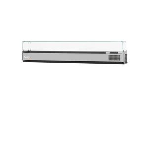 Купить холодильная витрина со стеклом apach chef line ldr25038gr