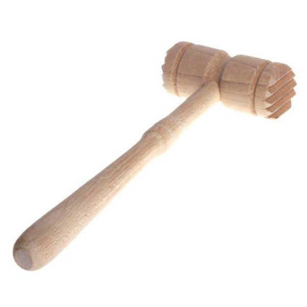 Купить молоток для отбивания мяса дерев. d= 4 см. h=29 см. /1/