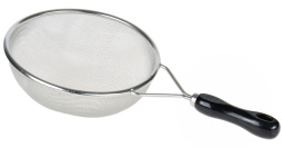 Сито d=280 мм. нержавеющая сталь размер ячейки 1*1 мм. с пластик. ручкой /1/50/