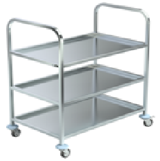 Тележка сервировочная ТС-3 (800х500х930)