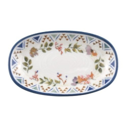 Блюдо овальное 150*85 мм. Спринг, форма Гурмэ BONNA /1/12/3168