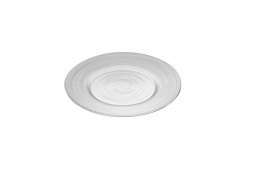 Тарелка d 21 см h 2 см, стекло, прозрачная, Circle ArdaCam Circle ARD 5477.1