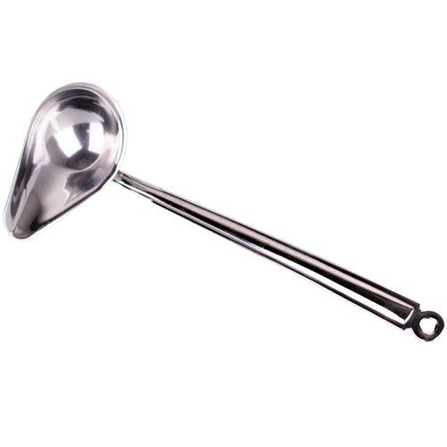 Купить ложка соусная  50 мл. l ручки 23 см. нержавеющая сталь /1/150/