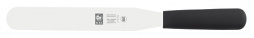 Лопатка 47 см. прямая раб. часть 31*4 см. нержавеющая сталь с пластик. ручкой черная Icel /1/6/