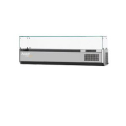 Холодильная витрина со стеклом APACH Chef Line LDR17038GR