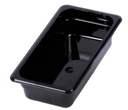 Гастроемкость из поликарбоната GN 1/3 327х176х65 мм черная