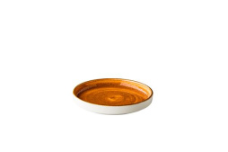 Тарелка с вертикальным бортом, стопируемая, цвет оранжевый, 16,2 см Style Point Jersey Orange