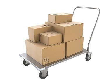 Купить тележка грузовая тгр-1200.700-02 (колеса пр-во турции)