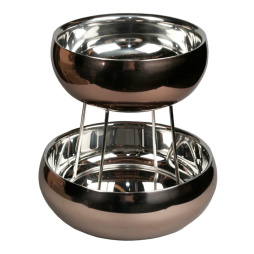 Этажерка 2 яруса d 24/20,8 см h26,4 для подачи Antique нержавеющая сталь P.L. Proff Cuisine