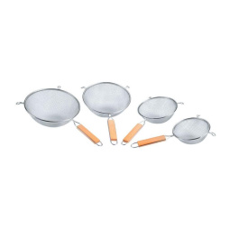 Сито 20 см нержавеющая сталь с деревянной ручкой P.L. Proff Cuisine