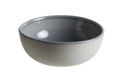 Салатник d=160 мм. 650 мл. h=62 мм. Серый, форма Граунд BONNA /1/6/504