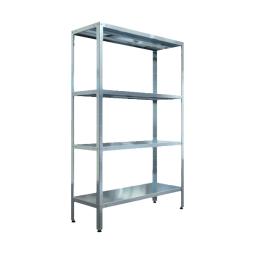 Стеллаж кухонный производственный СТП-П-12/5 (1200х500х1800)