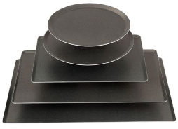 Противень для пиццы d=32 см. алюм. с антиприг. покр. De Buyer /1/