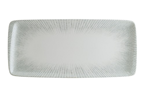 Купить блюдо прямоугольное 340*160 мм. ирис серый, форма мув bonna /1/12/696/