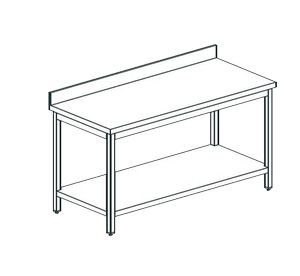 Купить кухонный стол производственный apach chef line lwt721shu