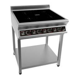 Плита индукционная на открытой подставке, 4 конфорки I7-4S