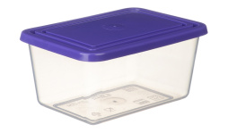 Емкость для продуктов прямоугольная 4л