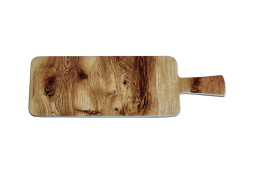 Блюдо прямоугольное с ручкой Corone Rustico 295х177 мм под дерево