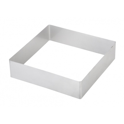 Купить форма кухонная для выпечки квадратная luxstahl 200 мм, нержавеющая сталь