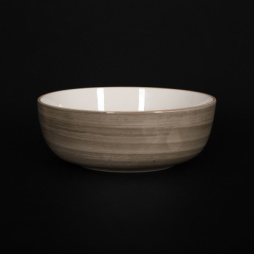 Салатник 900 мл серо-коричневый «Corone Natura»