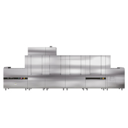 Машина посудомоечная туннельная МПТ-3000К с пальчиковым конвейером левая, размеры проема 715х460 мм,