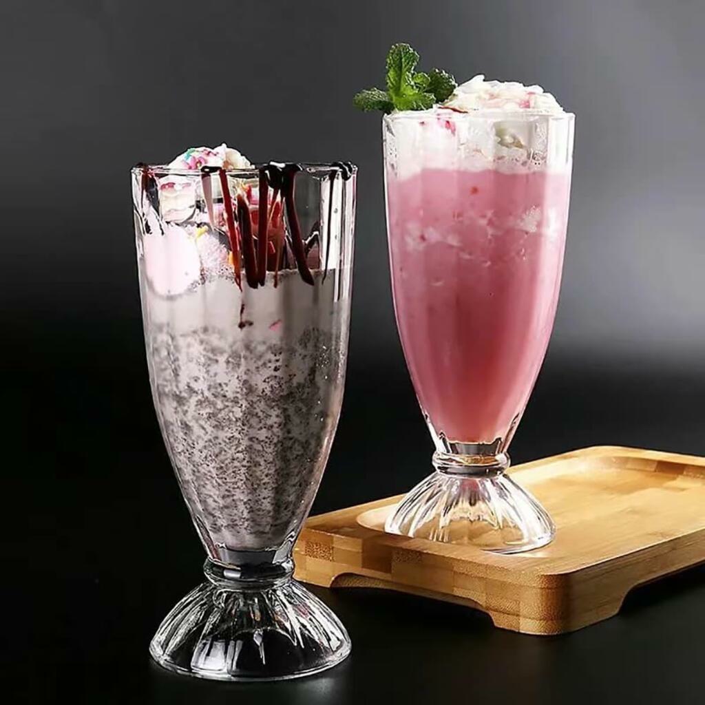 Купить Бокал для коктейля 355 мл "Alaska soda cup" Milkshake d 8,1 см h19 см Ocean [6]