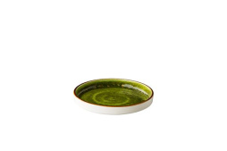 Тарелка с вертикальным бортом, стопируемая, цвет зеленый, 16,2 см Style Point Jersey Green
