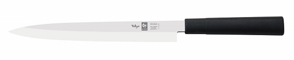 Купить нож японский янагиба 300/440 мм. черный, для левши tokyo icel /1/