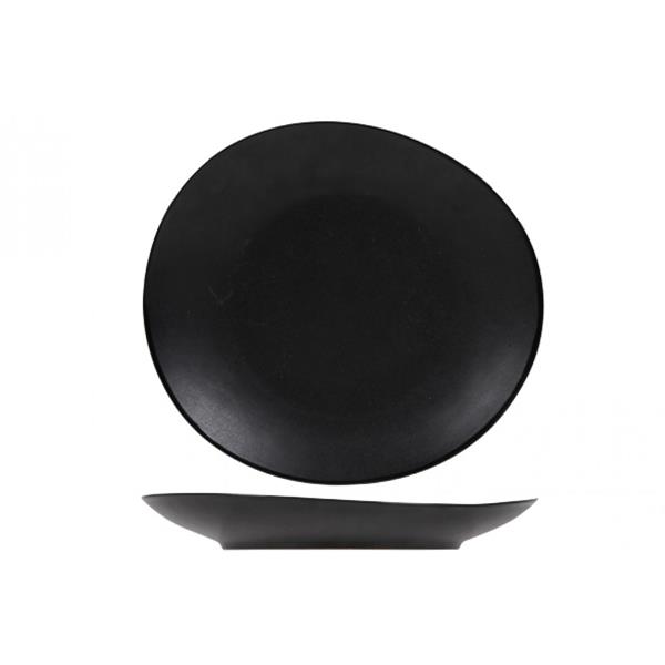 Купить тарелка 22,2x20,3 см h 2,5 см, vongola black cosy&trendy vongola