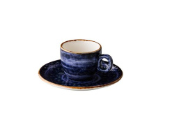 Блюдце 13 см, цвет синий (для кофейной чашки) Jersey Style Point Jersey Blue