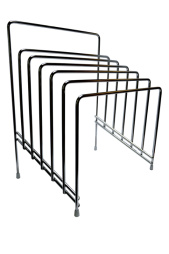 Подставка для досок на 6 шт 29,3*21,3*37,5 см. (2,5 см) нерж. MGSTEEL /1/6/