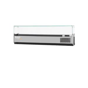 Купить холодильная витрина со стеклом apach chef line ldr14032gr