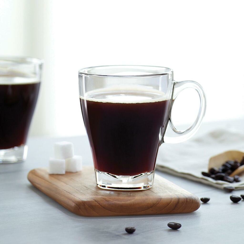Купить Чашка 355 мл кофейная "Americano Caffe Premio" d 12 см h11,1 см стекло Ocean [6]