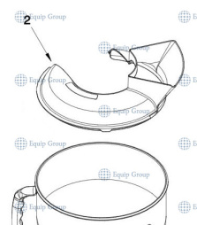 Обод для дежи миксера KITCHENAID