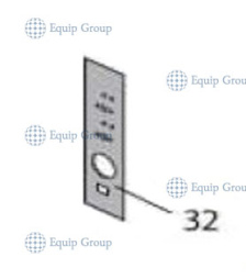 Наклейка панели управления для печи для пиццы CUPPONE 91611610