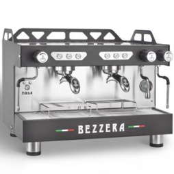 Кофемашина автомат BEZZERA MODA DE 2GR черная матовая+экономайз+подсвет мультифазная
