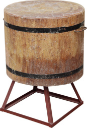 Колода разрубочная кухонная Дуб D 50-59см, H 50см