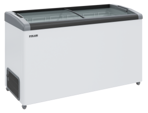 Морозильный ларь Polair DF140C-L со стекл. крышкой (изогнутое стекло)