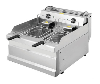 Купить фритюрница kocateq mcef 56 электрическая 2 ванны 5+5 л, линия 600