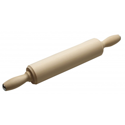 Купить скалка l=50см d=7,5см вращ. ручки липа