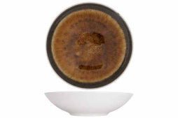Тарелка глубокая D21,5CM, фарфор COSY&TRENDY IRIS BROWN