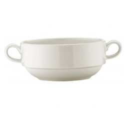 Бульонница 350 мл.с ручками d=120 мм.Белый,формаБанкет(блюдце62956,68287,69991)BONNA/1/12/720/